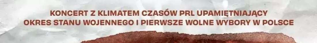 Koncert największych polskich gwiazd rocka z klimatem PRL-u