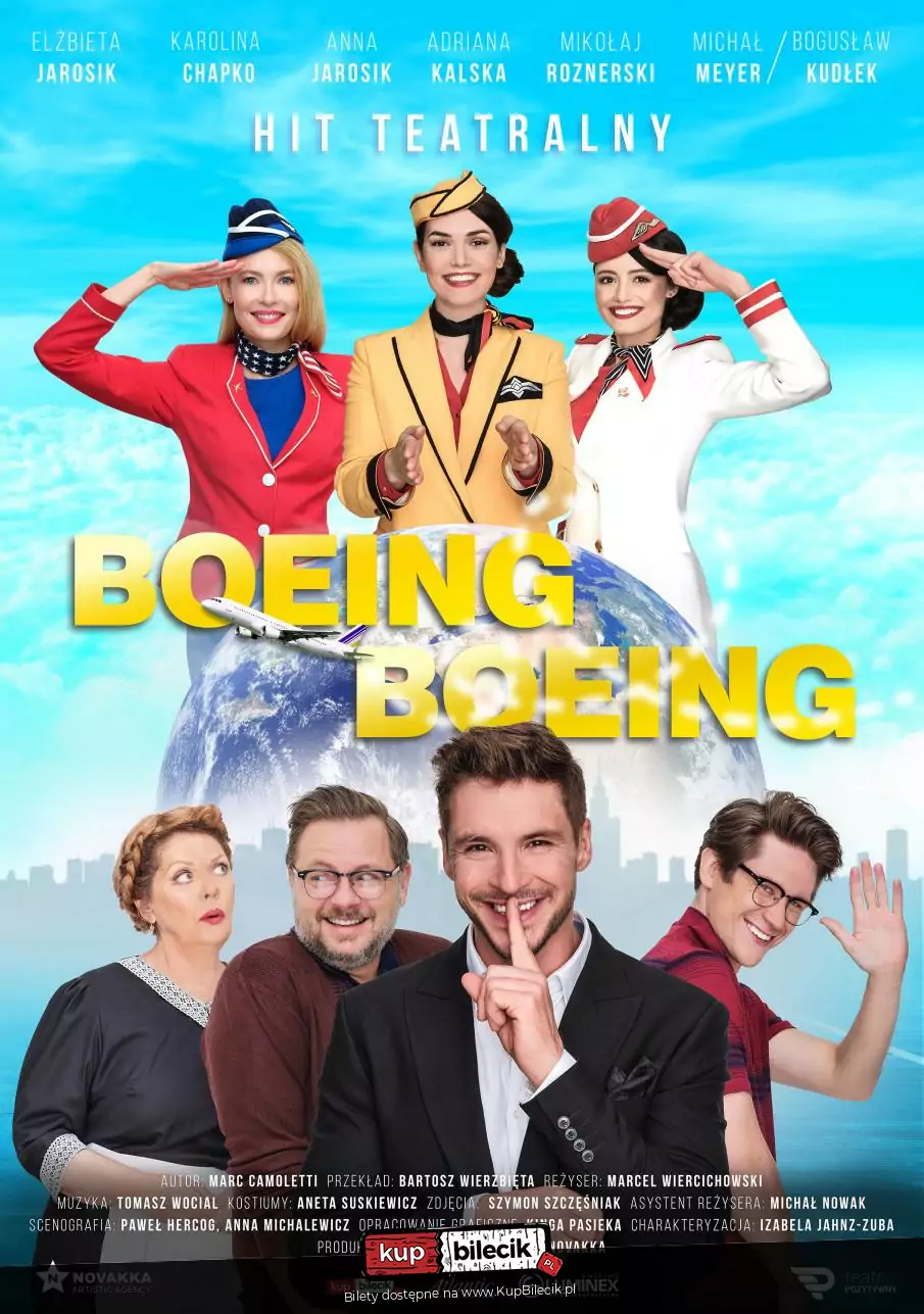 Boeing Boeing - odlotowa komedia z udziałem gwiazd