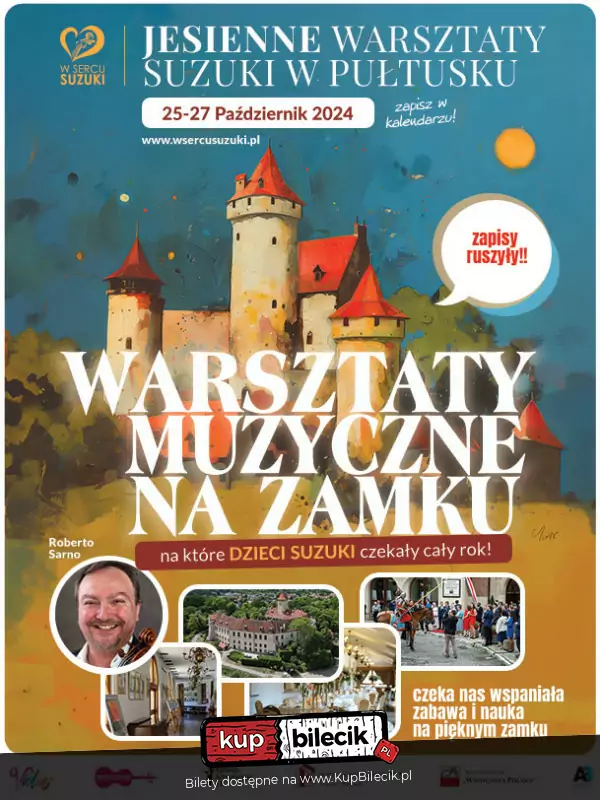 Warsztaty muzyczne na zamku: W sercu Suzuki