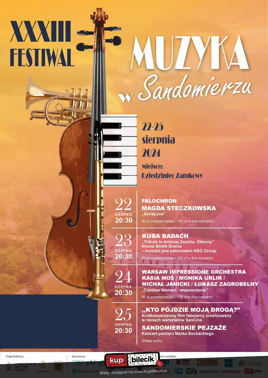 XXXIII Festiwal Muzyka w Sandomierzu