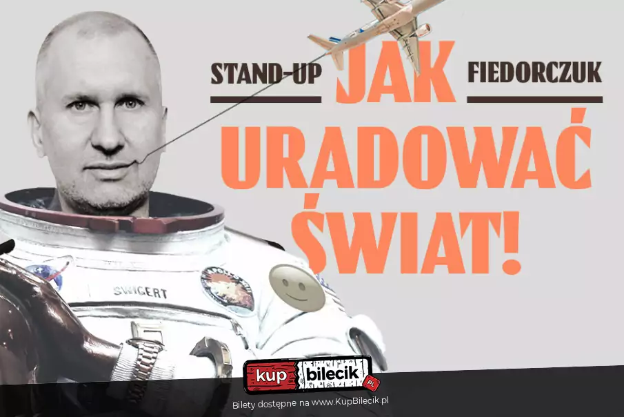 Wojtek Fiedorczuk powraca na scenę Nie Teatru z programem "Jak uradować świat!"!