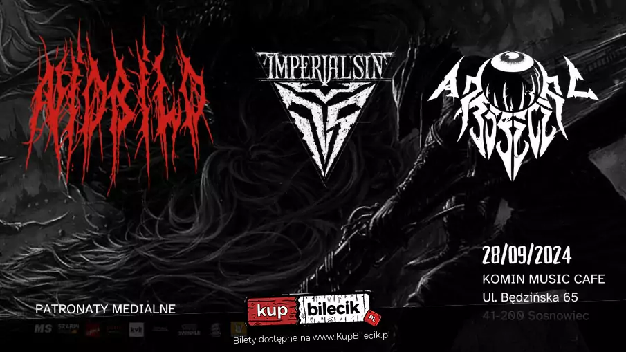 Koncert Nidbild / Imperial Sin / Artificial