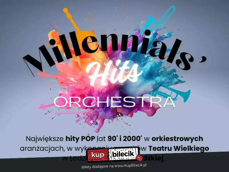 Koncert największych hitów POP lat 90' i 2000' w orkiestrowych aranżacjach