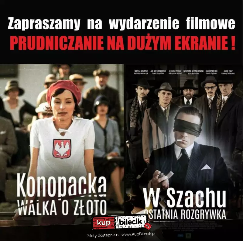 "Prudniczanie na dużym ekranie!"