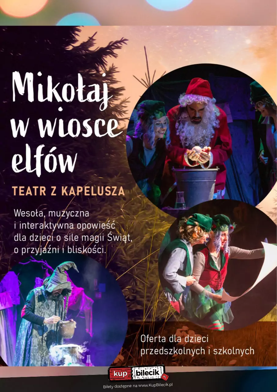 Mikoaj w wiosce elfw