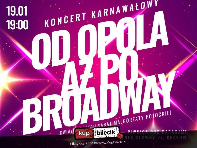 Od Opola a po Broadway