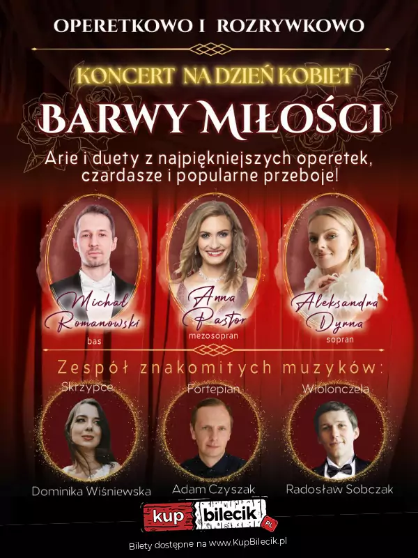 Koncert Barwy Mioci - Operetkowo i Rozrywkowo