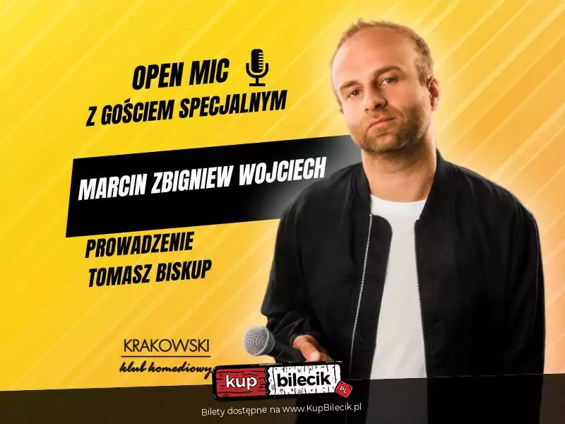 Stand-up Open Mic w Krakowskim Klubie Komediowym!