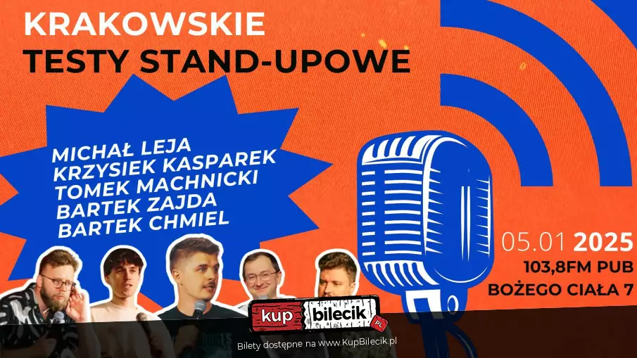 Stand-up: krakowskie testy stand-upowe