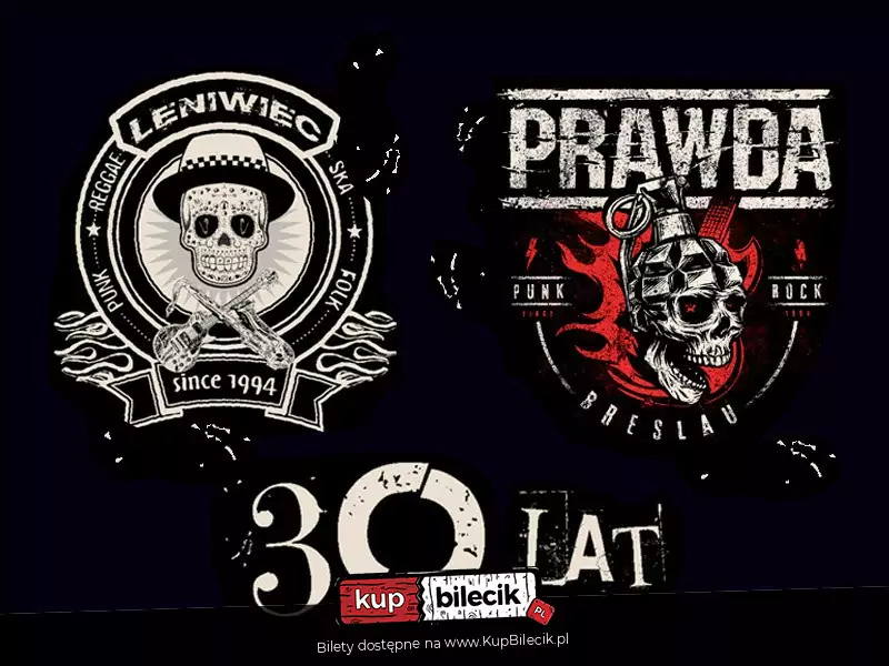 Koncert zespołów Leniwiec i Prawda - 30 lat