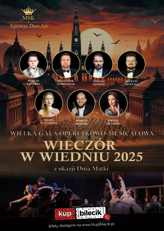 Wielka Gala Operetkowo-Musicalowa "Wieczr w Wiedniu"