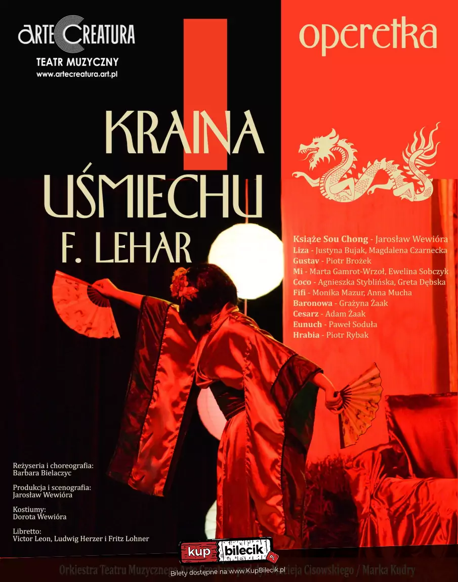 Kraina umiechu F. Lehar operetka - Arte Creatura Teatr Muzyczny