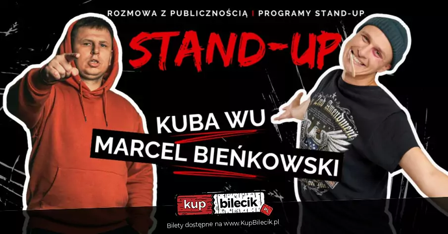 Stand-up: Kuba Wu i Marcel Biekowski