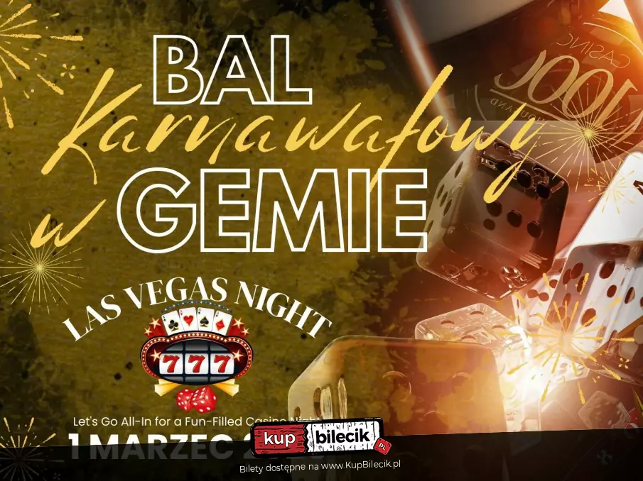 Bal Karnawałowy w Gemie - Las Vegas Night