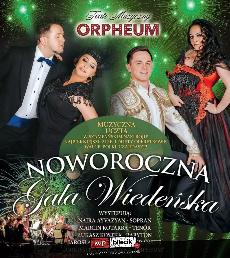 Noworoczna Gala Wiedeska Teatru Muzycznego Orpheum