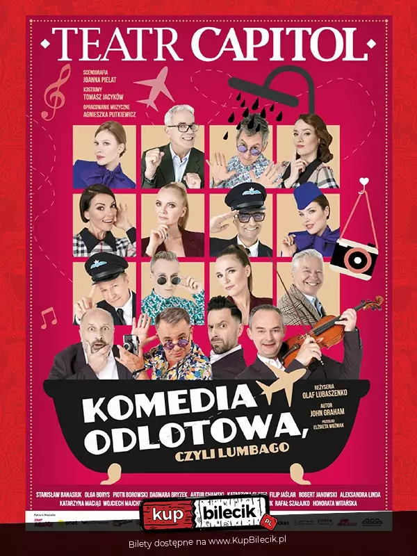 "Komedia Odlotowa, czyli Lumbago " 25. Festiwal Teatralny Teatr Pasja Rodzinna