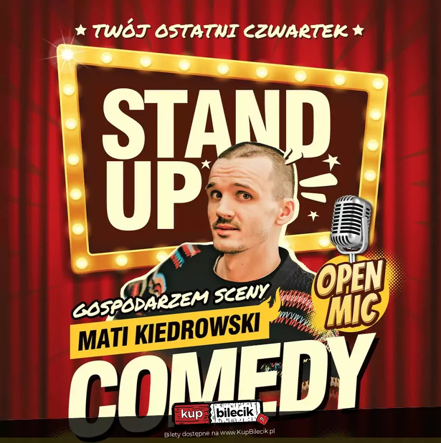 Stand Up w Whiskey On The Rocks - "Twój Ostatni Czwartek" z Matim Kiedrowskim