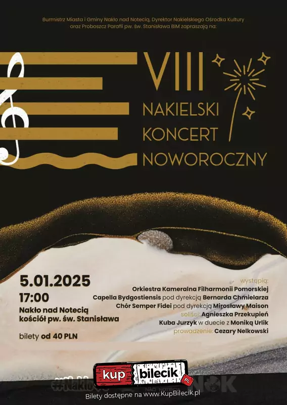 VIII Nakielski Koncert Noworoczny - Capella Bydgostiensis dyr. Bernarda Chmielarza i inni...