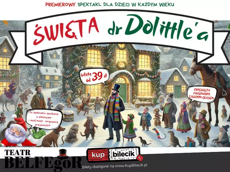 Teatr Belfegor - wita dr Dolittle'a