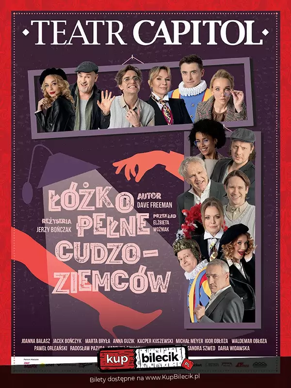 Łóżko pełne cudzoziemców - reż. Jerzy Bończak + Retro imprezka