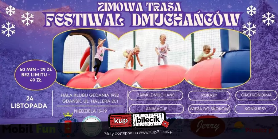 Zimowa trasa - Festiwal Dmuchańców I Gdańsk