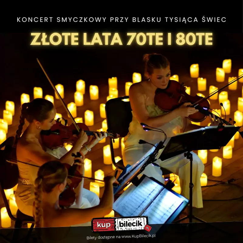 Koncert wśród setek świec: Złote Lata 70te i 80te