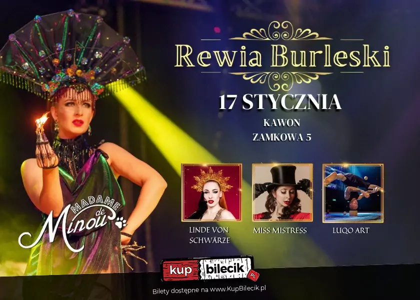 Rewia Burleski od Madame de Minou - Scena Artystyczna Kawon