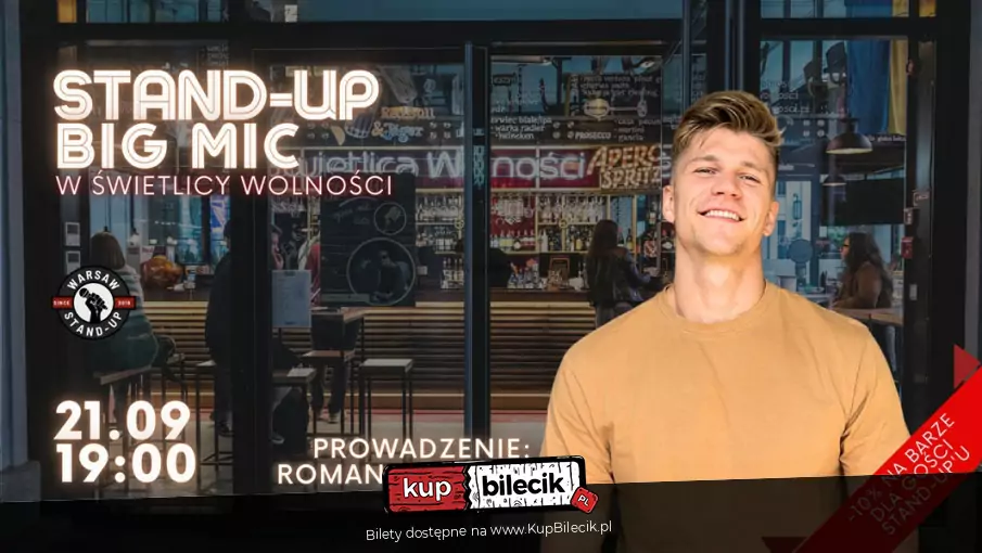 Stand-up Big Mic - Warsaw Stand-up x Roman Kostelecki