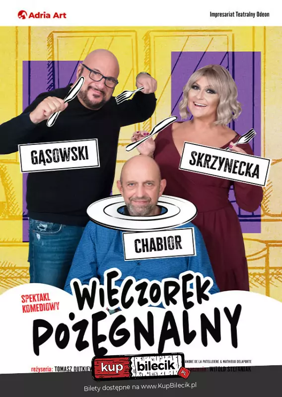 Wieczorek poegnalny - francuska komedia ze smakiem