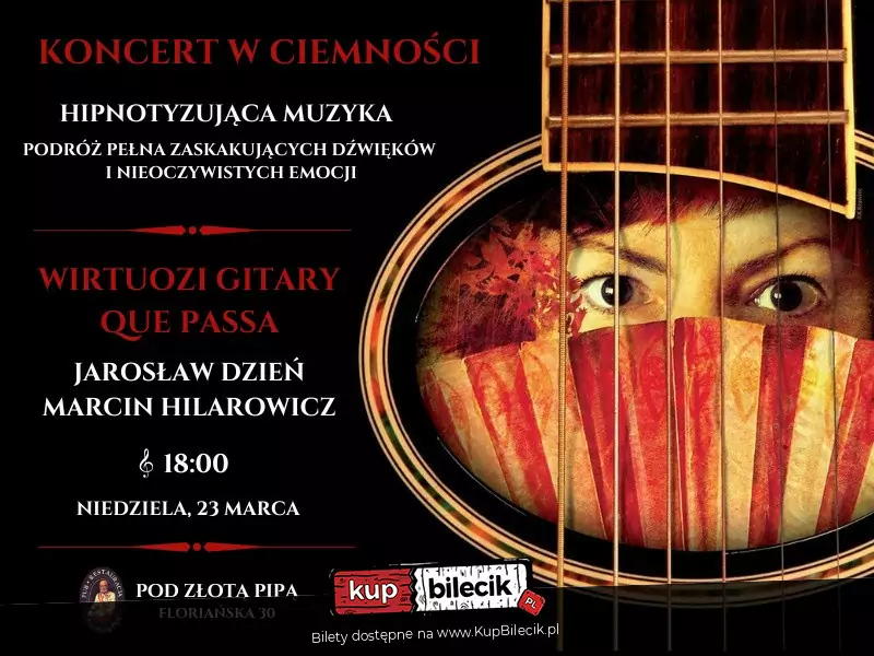 Koncert w Ciemnoci - Hipnotyzujca Muzyka w Peni Zmysw