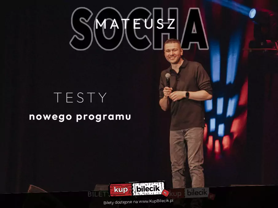 Kęty! Mateusz Socha testuje nowy program + open mic