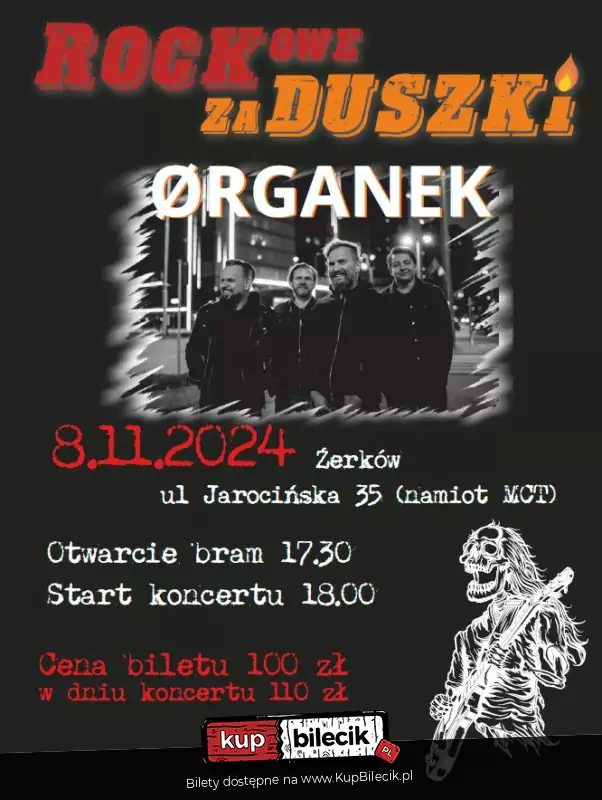 Rockowe Zaduszki Żerków - Koncert Grupy Ørganek