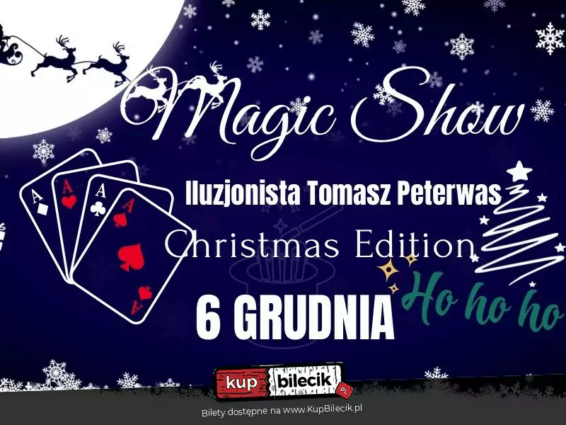 Magiczne Świąteczne show iluzji