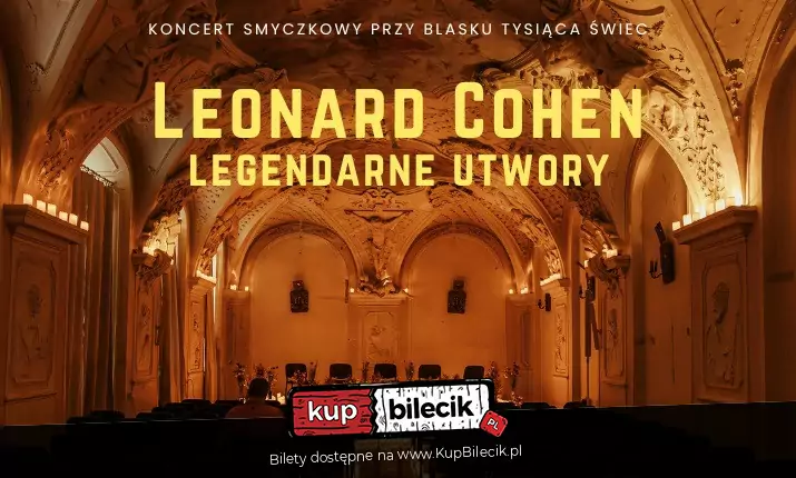 Koncert przy świecach: Leonard Cohen