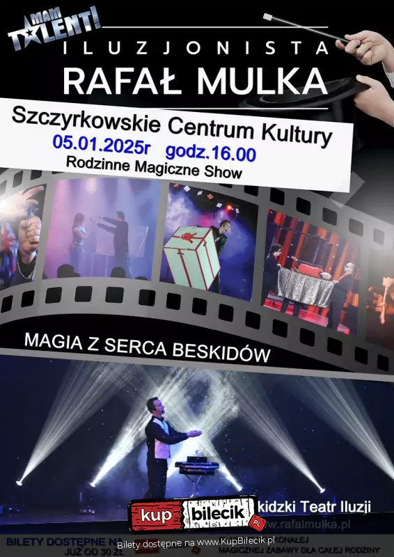 Iluzjonista Rafa Mulka - Magiczne Show