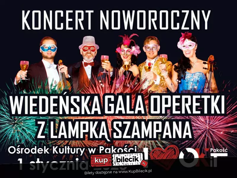 Noworoczna Wiedeska Gala Operetki z lampk szampana