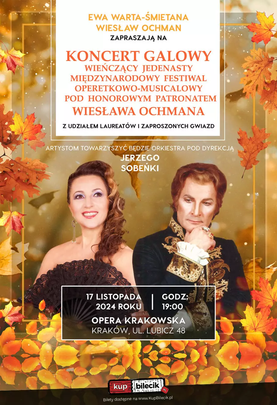 Wielki Koncert Galowy Operetkowo-Musicalowy