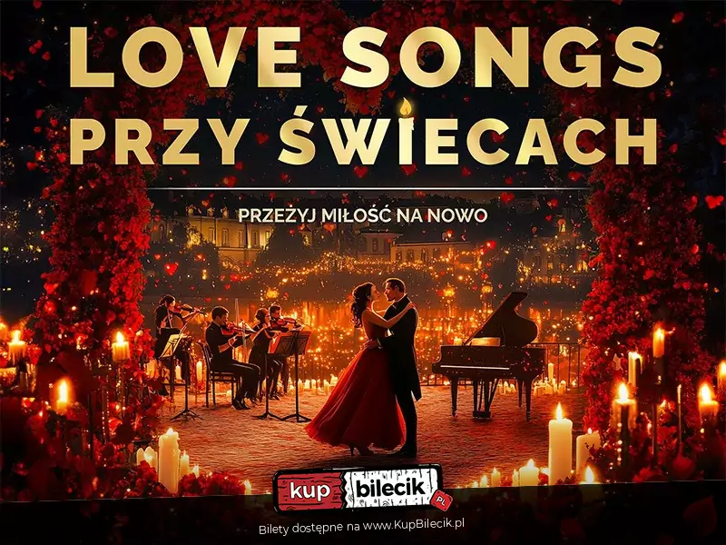 Love songs przy wiecach