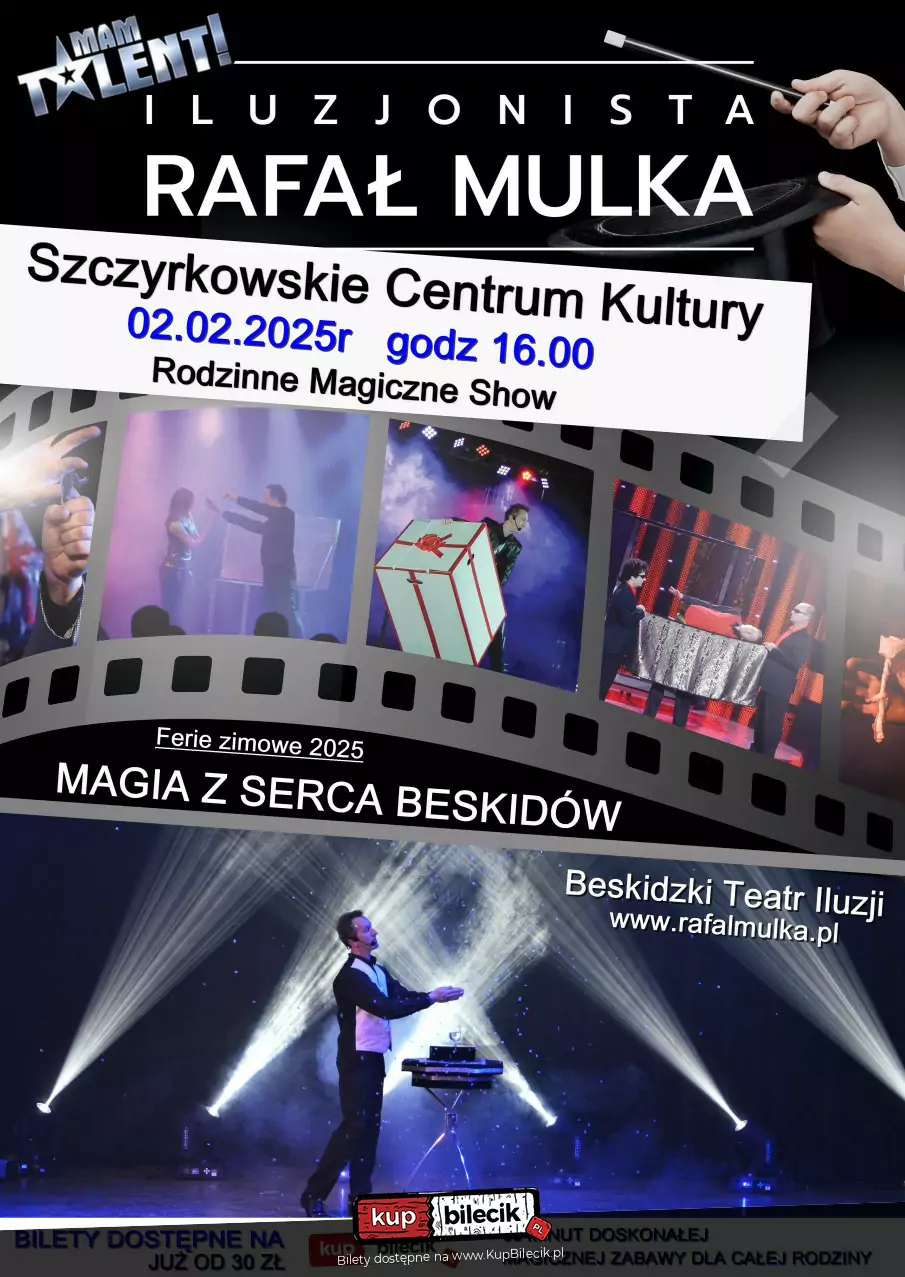 Iluzjonista Rafa Mulka - Magiczne Show