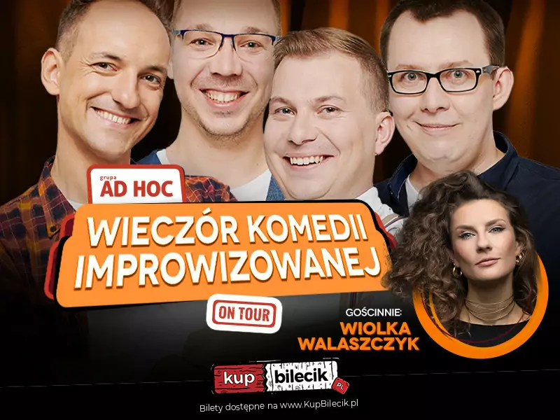 Wieczór Komedii Improwizowanej + Wiolka Walaszczyk