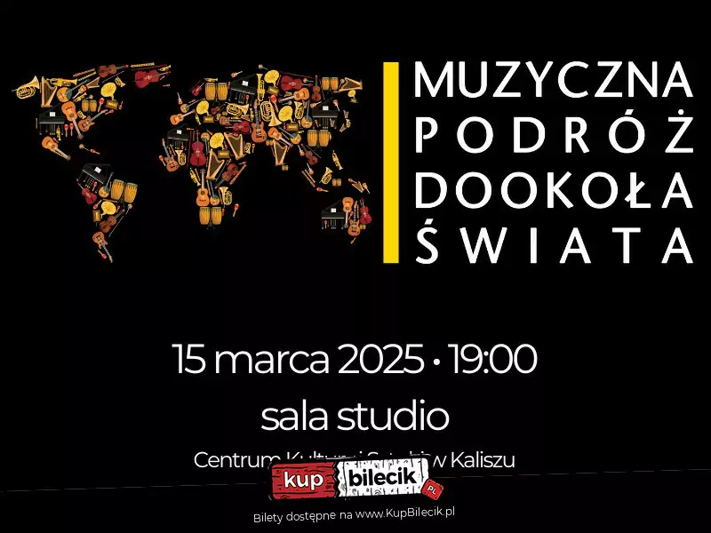 Scena Studio zaprasza - Muzyczna Podróż Dookoła Świata z Rodziną STECZEK