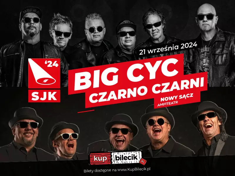 Sądecka Jesień Kulturalna 2024: Big Cyc i Czarno Czarni