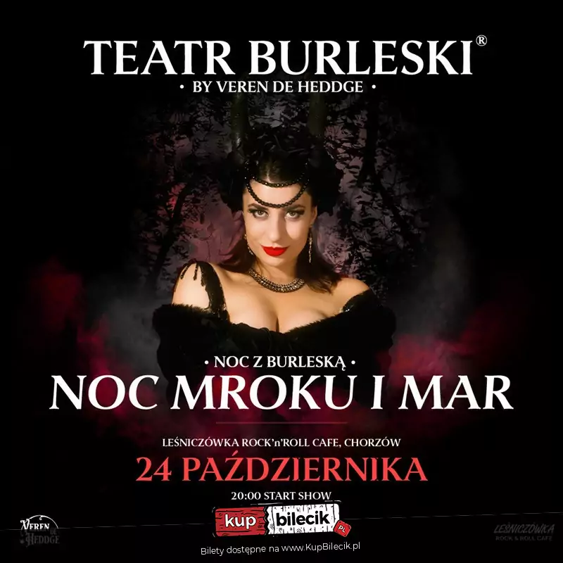 Teatr Burleski by Veren de Heddge: Noc mroku i mar