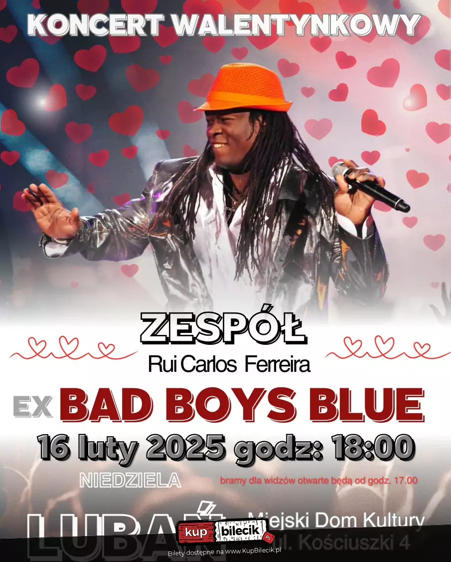 Walentynkowy koncert zespołu Carlos ex Bad Boys Blue