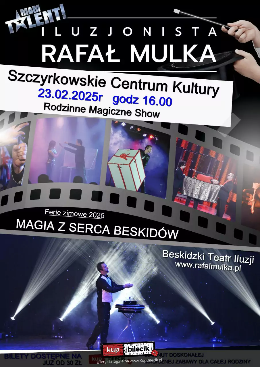 Iluzjonista Rafa Mulka - Magiczne Show