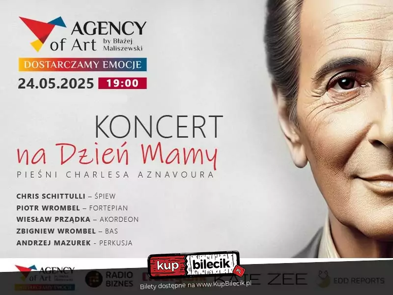 Koncert na Dzie Mamy. Pieni Charlesa Aznavoura