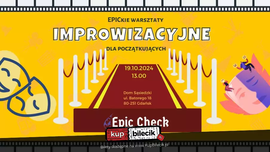 EPICkie Warsztaty Improwizacji dla Początkujących: Wybuchnij śmiechem!