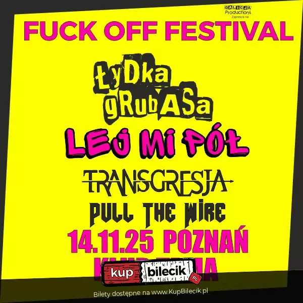 Łydka Grubasa, Lej Mi Pół, Transgresja, Pull The Wire