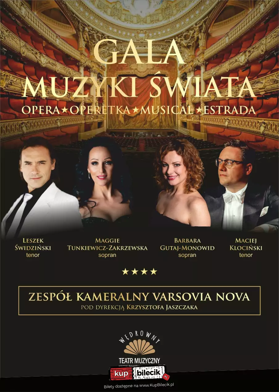 GALA MUZYKI WIATA opera, operetka, musical, estrada