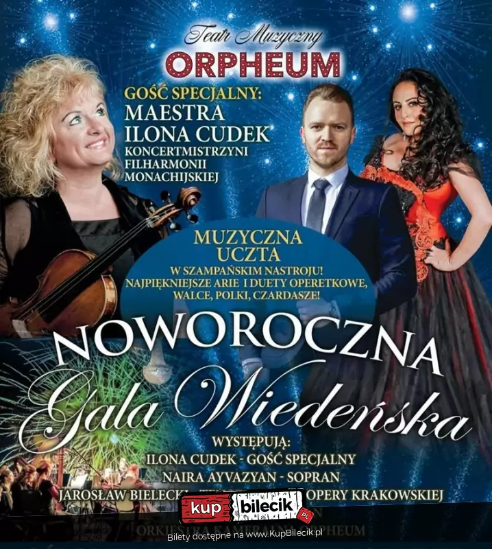 Noworoczna Gala Wiedeska Teatru Muzycznego Orpheum